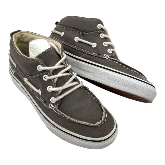VANS Unisex Chukka Del Barco Lace Up Athletic Skateboard Shoes Gray Size 8/6.5 - Picture 2 of 10